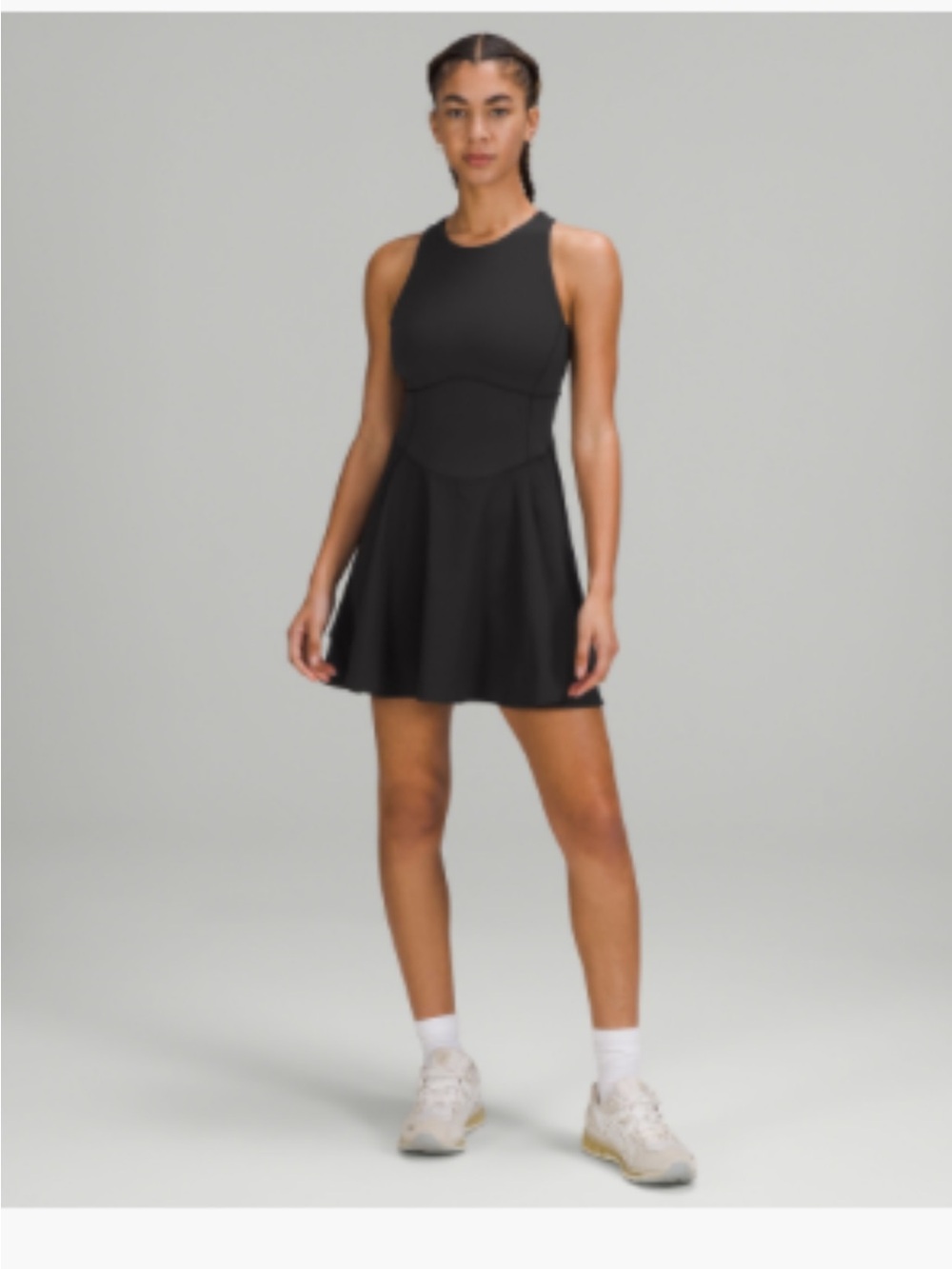 lululemon athletica Black Court Crush Dress